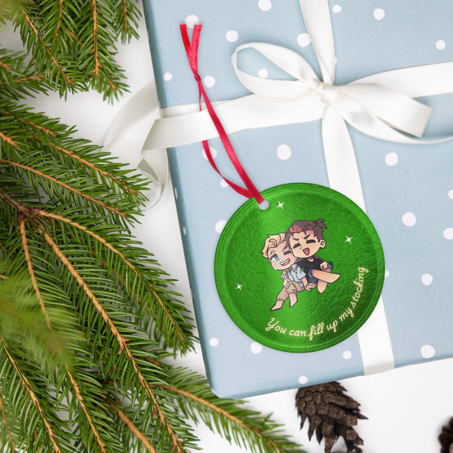 George and Lawson Limited Edition Acrylic Holiday ornament
