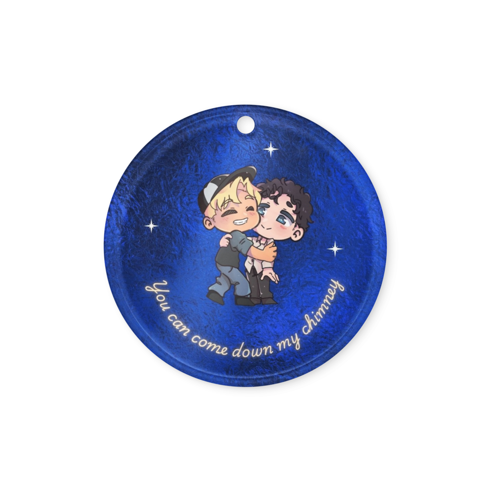 Tucker and Chance Limited Edition Acrylic Holiday Ornament