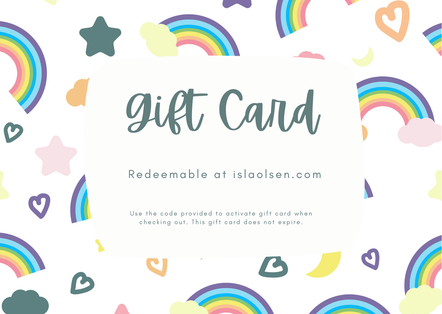 Isla Olsen Shop Gift Card